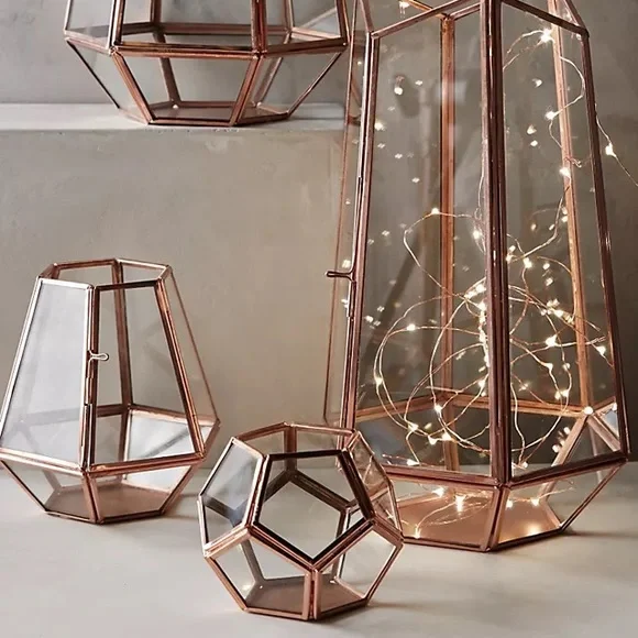 Anthropologie Metalwork Hurricane Votive - Picture 5 of 6